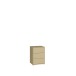 Nachtkommode >ALICE SPRINGS< in  Buttergelb - 49,8x68,7x41,5cm (BxHxT)