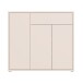Schuhkommode >ALICE SPRINGS< in Sand - 109,2x99,1x34,9cm (BxHxT)