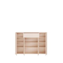 Schuhkommode >ALICE SPRINGS< in Sand - 143,9x99,1x34,9cm (BxHxT)