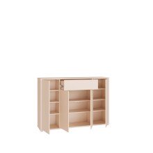 Schuhkommode >ALICE SPRINGS< in Sand - 143,9x99,1x34,9cm (BxHxT)