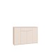 Schuhkommode >ALICE SPRINGS< in Sand - 143,9x99,1x34,9cm (BxHxT)