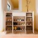 Schuhkommode >ALICE SPRINGS< in Sand - 143,9x99,1x34,9cm (BxHxT)