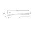 Wandboard >ALICE SPRINGS< in Sand - 154x25,6x21,2cm (BxHxT)