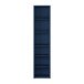 Regal >ALICE SPRINGS< in Nachtblau - 49,8x214,3x34,9cm (BxHxT)