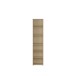Regal >ALICE SPRINGS< in Buttergelb - 49,8x214,3x34,9cm (BxHxT)