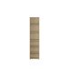 Regal >ALICE SPRINGS< in Buttergelb - 49,8x214,3x34,9cm (BxHxT)