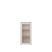 Vitrine >ALICE SPRINGS< in Sand / Glas - 49,8x99,1x34,9cm (BxHxT)