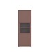 Stauraumvitrine >ALICE SPRINGS< in Terrakotta / Glas - 64,8x179,1x44cm (BxHxT)