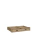 Bettschubkasten >JYTANA< in Mauvella Eiche Dekor - 128,2x21,2x91,5cm (BxHxT)