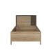 Bett >JYTANA< (inkl. Schubkästen) Eiche Dekor - 97,9x89,7x206,9cm (BxHxT)
