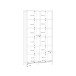 Regal >JYTANA< in Mauvella Eiche Dekor - 103,4x200,3x40,3cm (BxHxT)