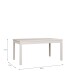 Kulissen-Esstisch >ALICE SPRINGS< in Sand - 160,4x76,6x90cm (BxHxT)