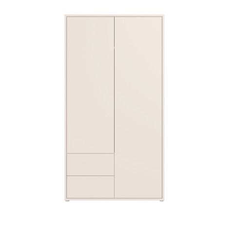 Garderobenschrank >ALICE SPRINGS< in Sand - 114,5x214,3x60cm (BxHxT)