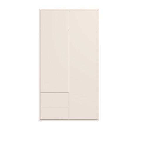 Garderobenschrank >ALICE SPRINGS< in Sand - 114,5x214,3x60cm (BxHxT)