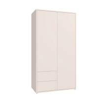 Garderobenschrank >ALICE SPRINGS< in Sand - 114,5x214,3x60cm (BxHxT)