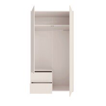 Garderobenschrank >ALICE SPRINGS< in Sand - 114,5x214,3x60cm (BxHxT)