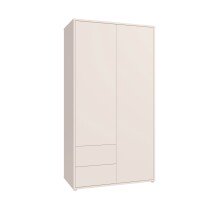Garderobenschrank >ALICE SPRINGS< in Sand - 114,5x214,3x60cm (BxHxT)