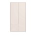 Garderobenschrank >ALICE SPRINGS< in Sand - 114,5x214,3x60cm (BxHxT)