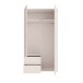 Garderobenschrank >ALICE SPRINGS< in Sand - 114,5x214,3x60cm (BxHxT)