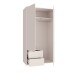 Garderobenschrank >ALICE SPRINGS< in Sand - 114,5x214,3x60cm (BxHxT)