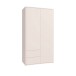 Garderobenschrank >ALICE SPRINGS< in Sand - 114,5x214,3x60cm (BxHxT)