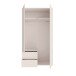 Garderobenschrank >ALICE SPRINGS< in Sand - 114,5x214,3x60cm (BxHxT)