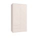 Garderobenschrank >ALICE SPRINGS< in Sand - 114,5x214,3x60cm (BxHxT)