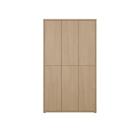 Schuhschrank >ALICE SPRINGS< in Elegancia Eiche Dekor - 109,2x191,9x34,9 (BxHxT)