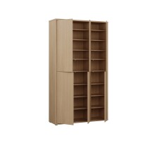 Schuhschrank >ALICE SPRINGS< in Elegancia Eiche Dekor - 109,2x191,9x34,9 (BxHxT)