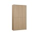 Schuhschrank >ALICE SPRINGS< in Elegancia Eiche Dekor - 109,2x191,9x34,9 (BxHxT)
