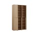 Schuhschrank >ALICE SPRINGS< in Elegancia Eiche Dekor - 109,2x191,9x34,9 (BxHxT)