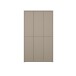 Schuhschrank >ALICE SPRINGS< in Taupe - 109,2x191,9x34,9cm (BxHxT)
