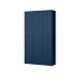 Schuhschrank >ALICE SPRINGS< in Nachtblau - 109,2x191,9x34,9cm (BxHxT)