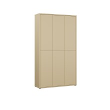 Garderobenschrank >ALICE SPRINGS< in Buttergelb - 109,2x191,9x34,9cm (BxHxT)