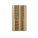 Garderobenschrank >ALICE SPRINGS< in Buttergelb - 109,2x191,9x34,9cm (BxHxT)