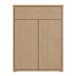 Schuhkommode >ALICE SPRINGS< in Elegancia Eiche Dekor - 74,5x99,1x34,9cm (BxHxT)