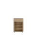 Schuhkommode >ALICE SPRINGS< in Elegancia Eiche Dekor - 74,5x99,1x34,9cm (BxHxT)
