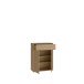 Schuhkommode >ALICE SPRINGS< in Elegancia Eiche Dekor - 74,5x99,1x34,9cm (BxHxT)