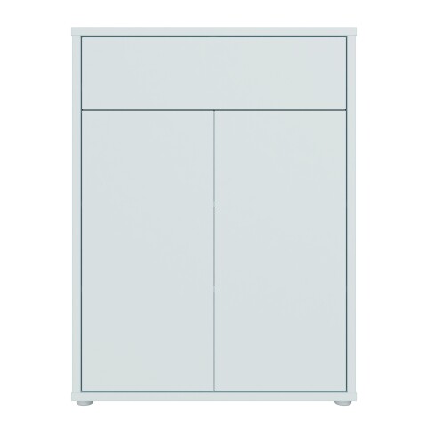 Schuhkommode >ALICE SPRINGS< in Secret grey - 74,5x99,1x34,9cm (BxHxT)