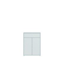 Schuhkommode >ALICE SPRINGS< in Secret grey - 74,5x99,1x34,9cm (BxHxT)