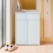 Schuhkommode >ALICE SPRINGS< in Secret grey - 74,5x99,1x34,9cm (BxHxT)