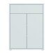 Schuhkommode >ALICE SPRINGS< in Secret grey - 74,5x99,1x34,9cm (BxHxT)