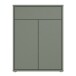 Schuhkommode >ALICE SPRINGS< in Salbei - 74,5x99,1x34,9cm (BxHxT)