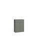 Schuhkommode >ALICE SPRINGS< in Salbei - 74,5x99,1x34,9cm (BxHxT)