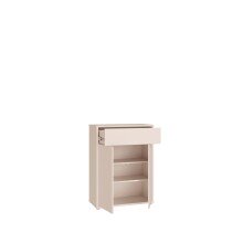Schuhkommode >ALICE SPRINGS< in Sand - 74,5x99,1x34,9cm (BxHxT)