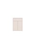 Schuhkommode >ALICE SPRINGS< in Sand - 74,5x99,1x34,9cm (BxHxT)
