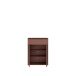 Schuhkommode >ALICE SPRINGS< in Terrakotta - 74,5x99,1x34,9cm (BxHxT)