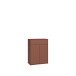 Schuhkommode >ALICE SPRINGS< in Terrakotta - 74,5x99,1x34,9cm (BxHxT)
