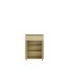 Schuhkommode >ALICE SPRINGS< in Buttergelb - 74,5x99,1x34,9cm (BxHxT)