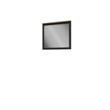 Garderobenspiegel >BOHOL< in Eiche Dekor / Cabezone - 86,4x76x3,2cm (BxHxT)